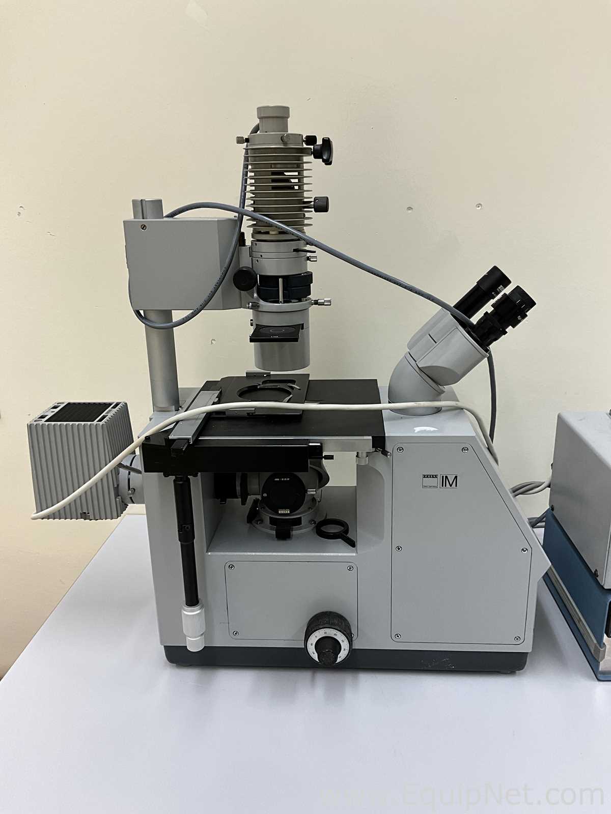 Zeiss IM Inverted Microscope with Illuminator and Transformer