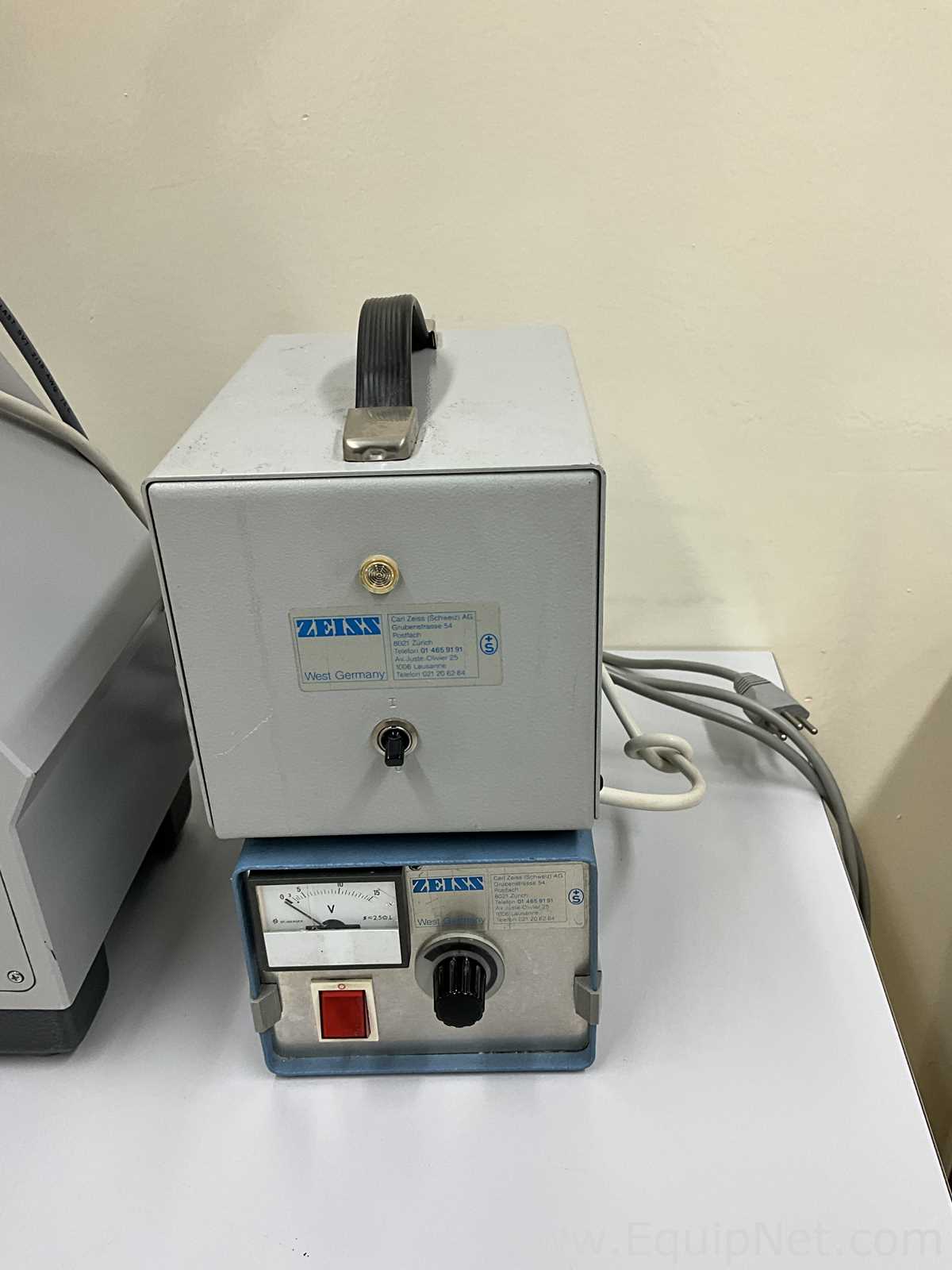 Zeiss IM Inverted Microscope with Illuminator and Transformer