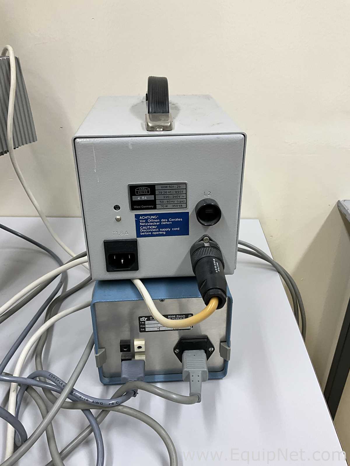 Zeiss IM Inverted Microscope with Illuminator and Transformer