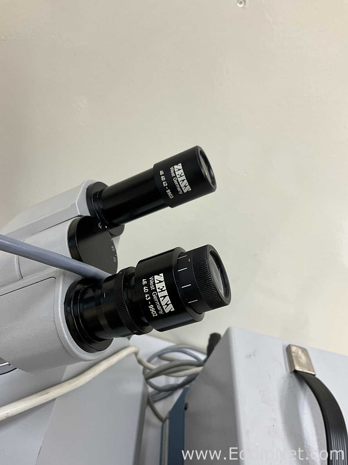 Zeiss IM Inverted Microscope with Illuminator and Transformer