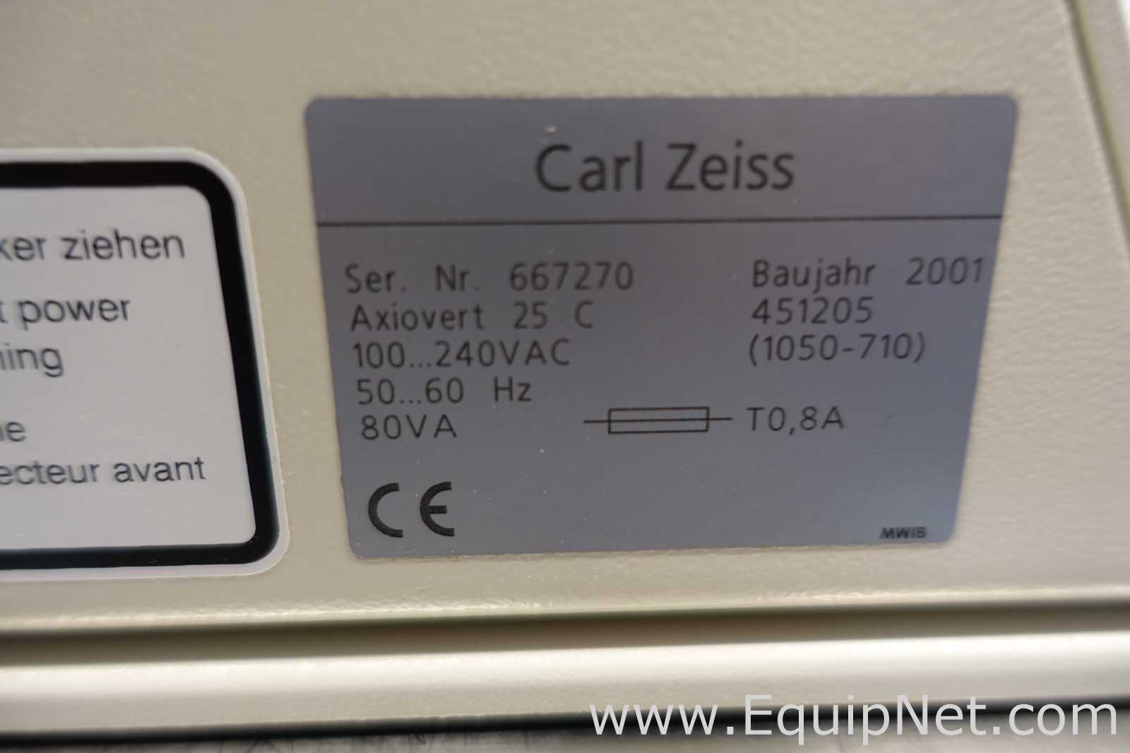 Microscopio Carl Zeiss Axiovert 25C