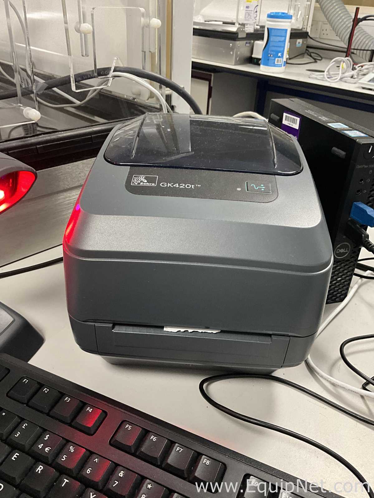 Zebra Technologies GK420t Adhesive Label Printer