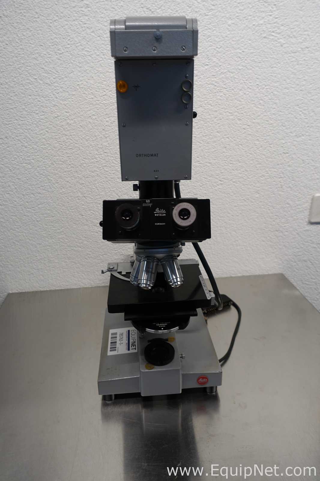 Leitz Wetzlar Dialux Microscope