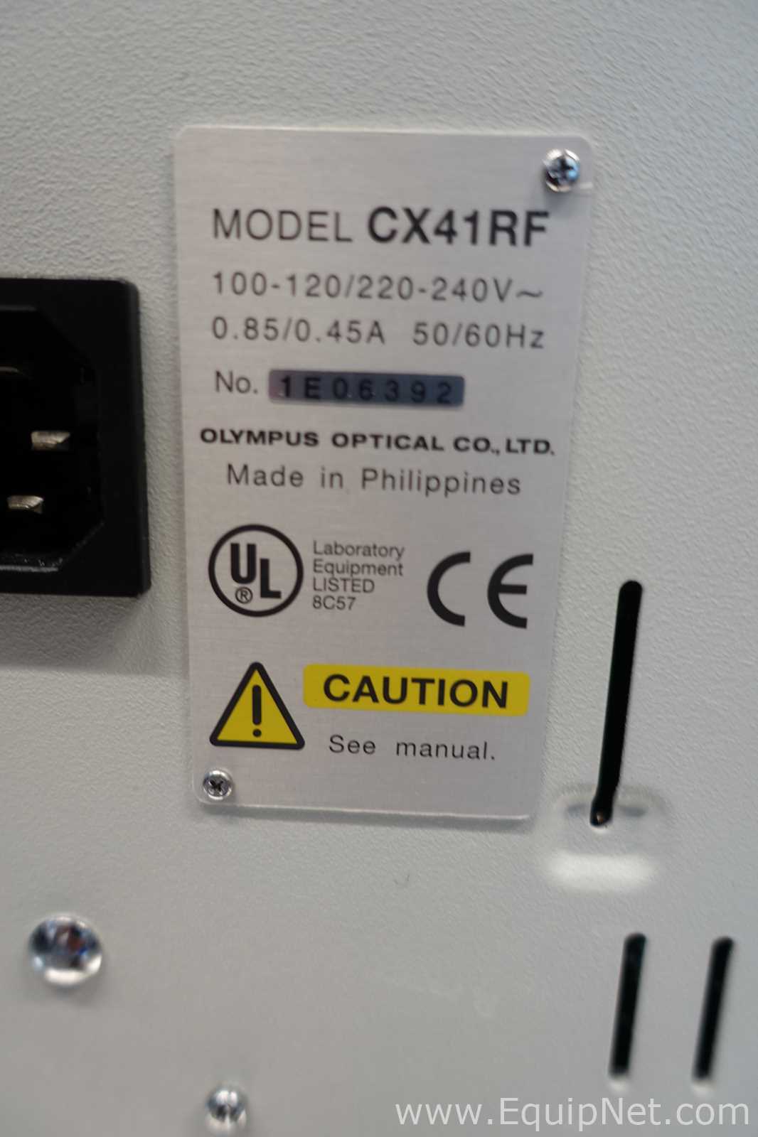 Microscopio Olympus CX41RF