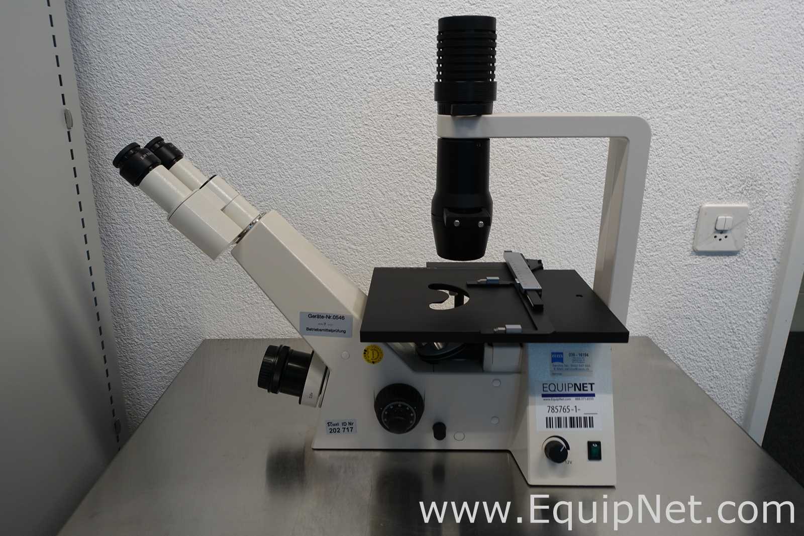 Microscopio Carl Zeiss Microimaging GmbH Axiovert 40C
