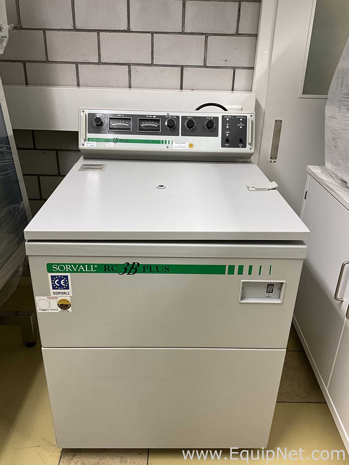 Sorvall RC 3B Plus Refrigerated Floor Centrifuge
