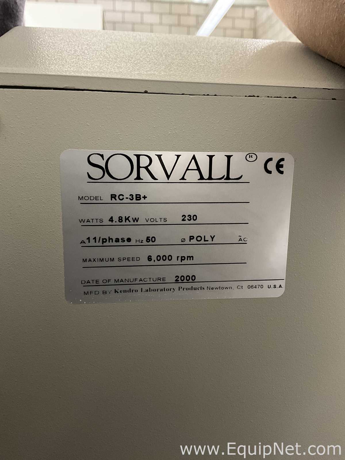 Sorvall RC 3B Plus Refrigerated Floor Centrifuge