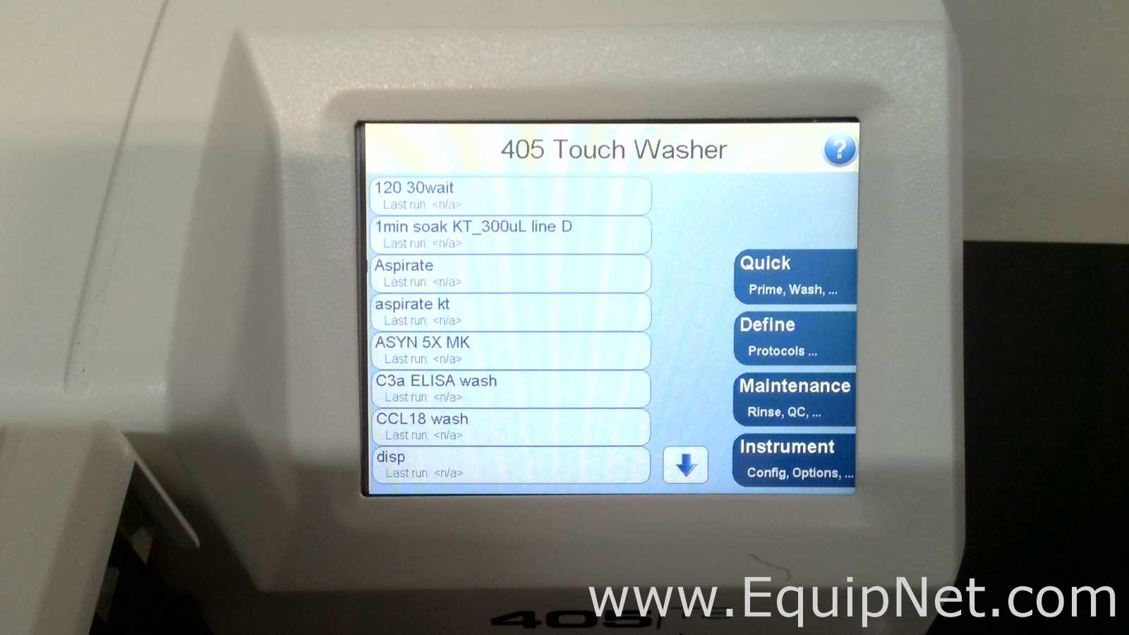 Bio-Tek Instruments Inc. 405TS Microplate Washer with Biostack 4