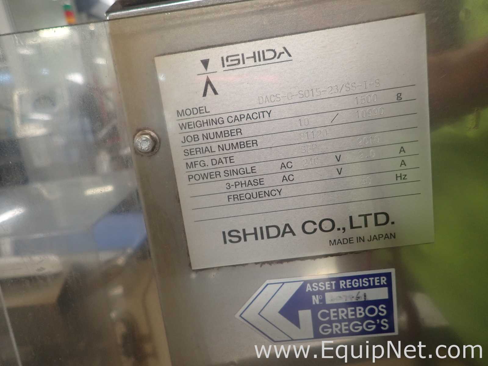 Ishida DACS Digital Automatic Checking System 1500 gr