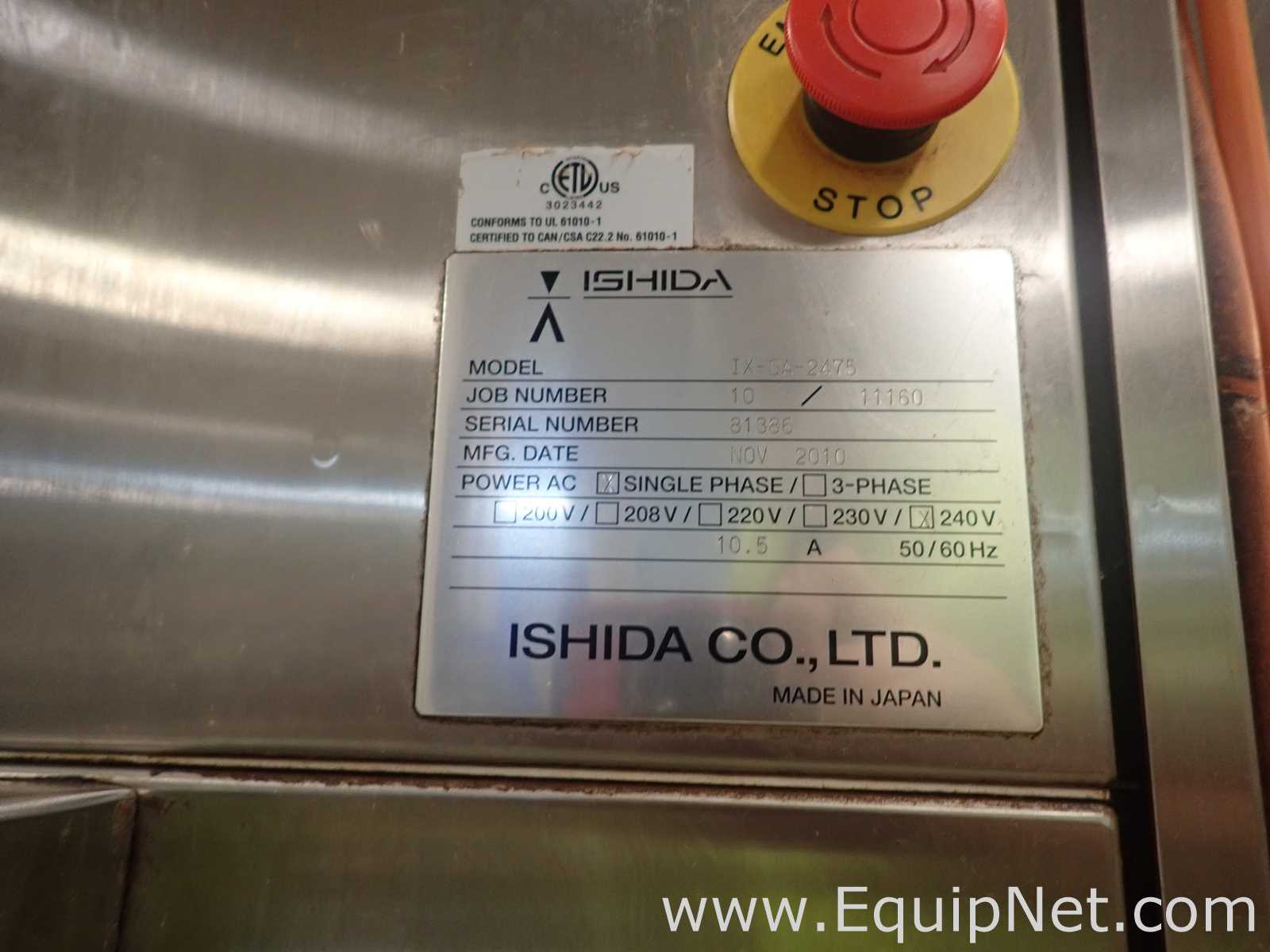 Ishida IX-GA-75 X-Ray Inspection Machine