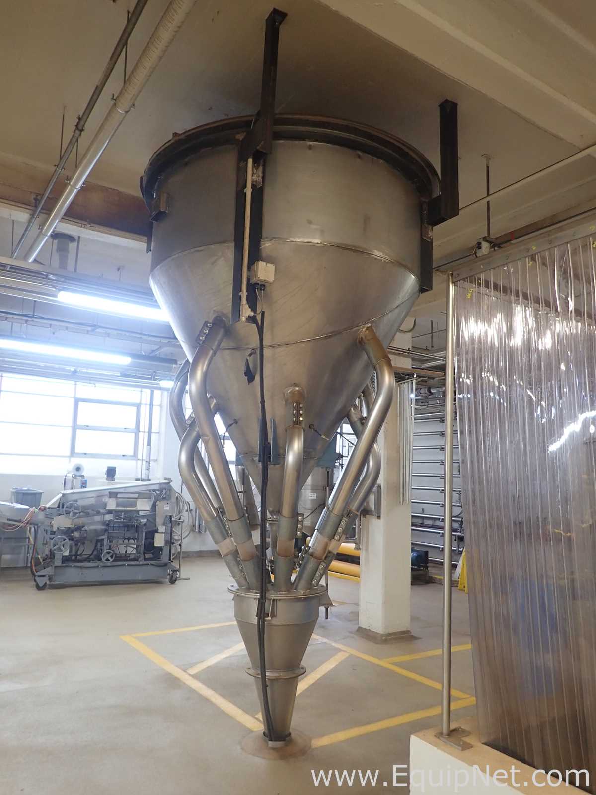 Coffee Receiving Hopper with Young Blender - Bartelt Line - SCRAP