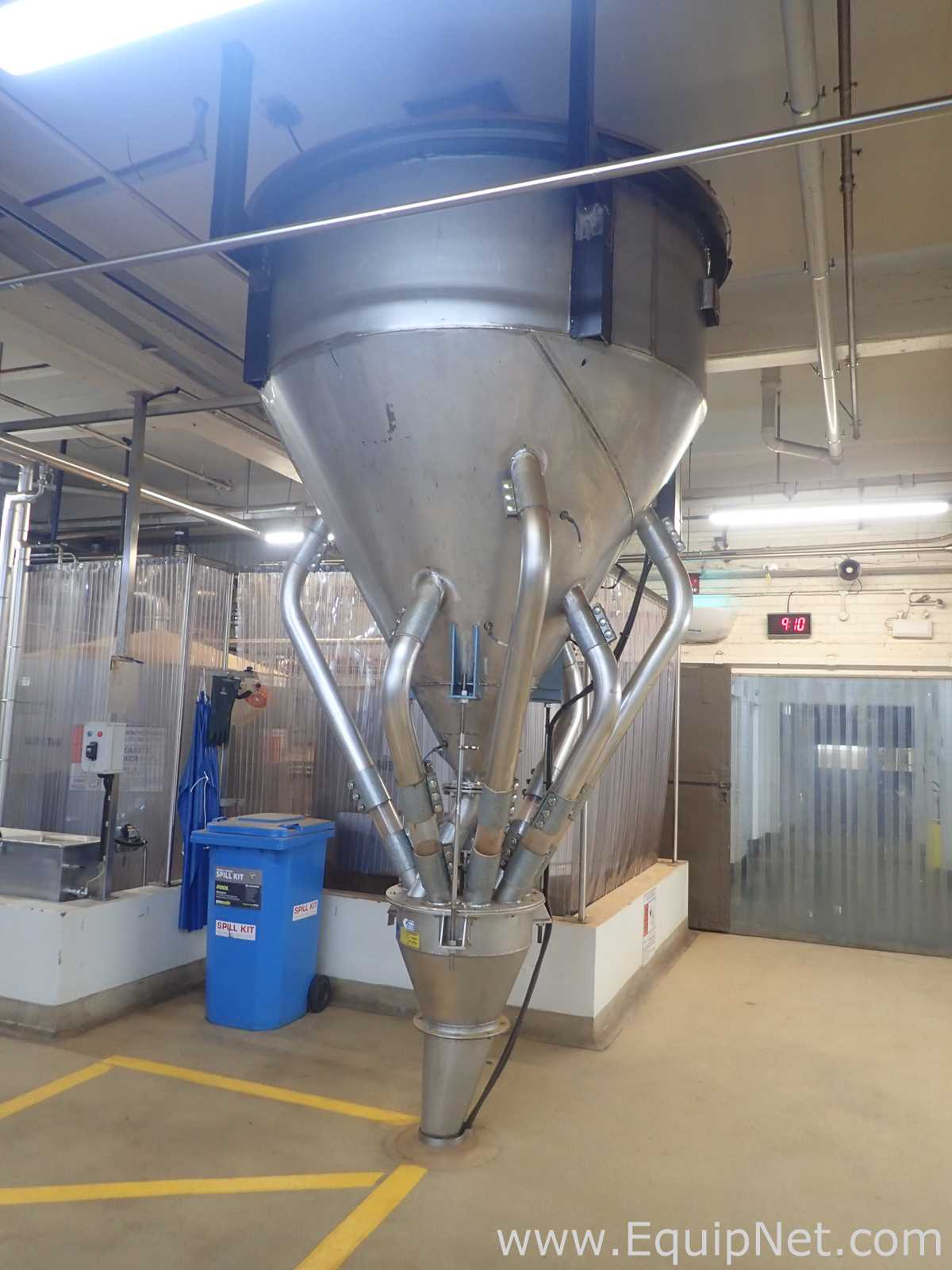 Coffee Receiving Hopper with Young Blender - Bartelt Line - SCRAP