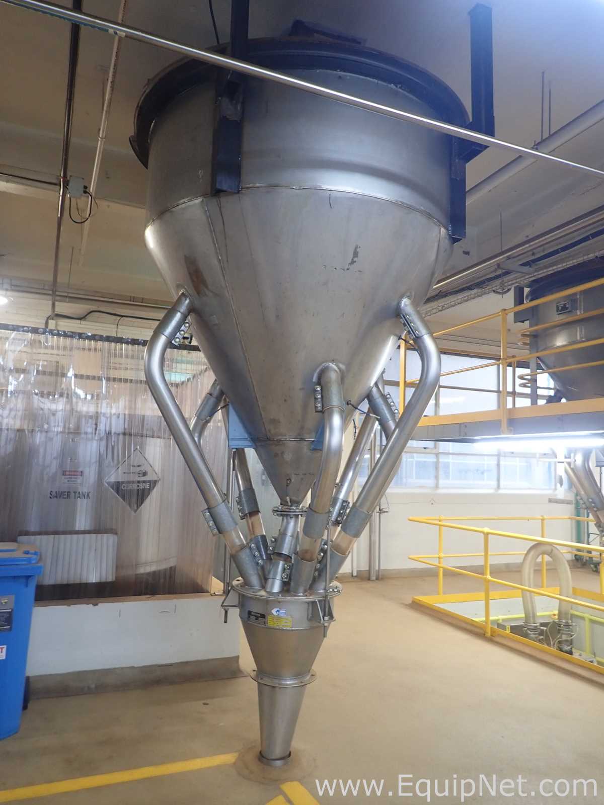 Coffee Receiving Hopper with Young Blender - Bartelt Line - SCRAP