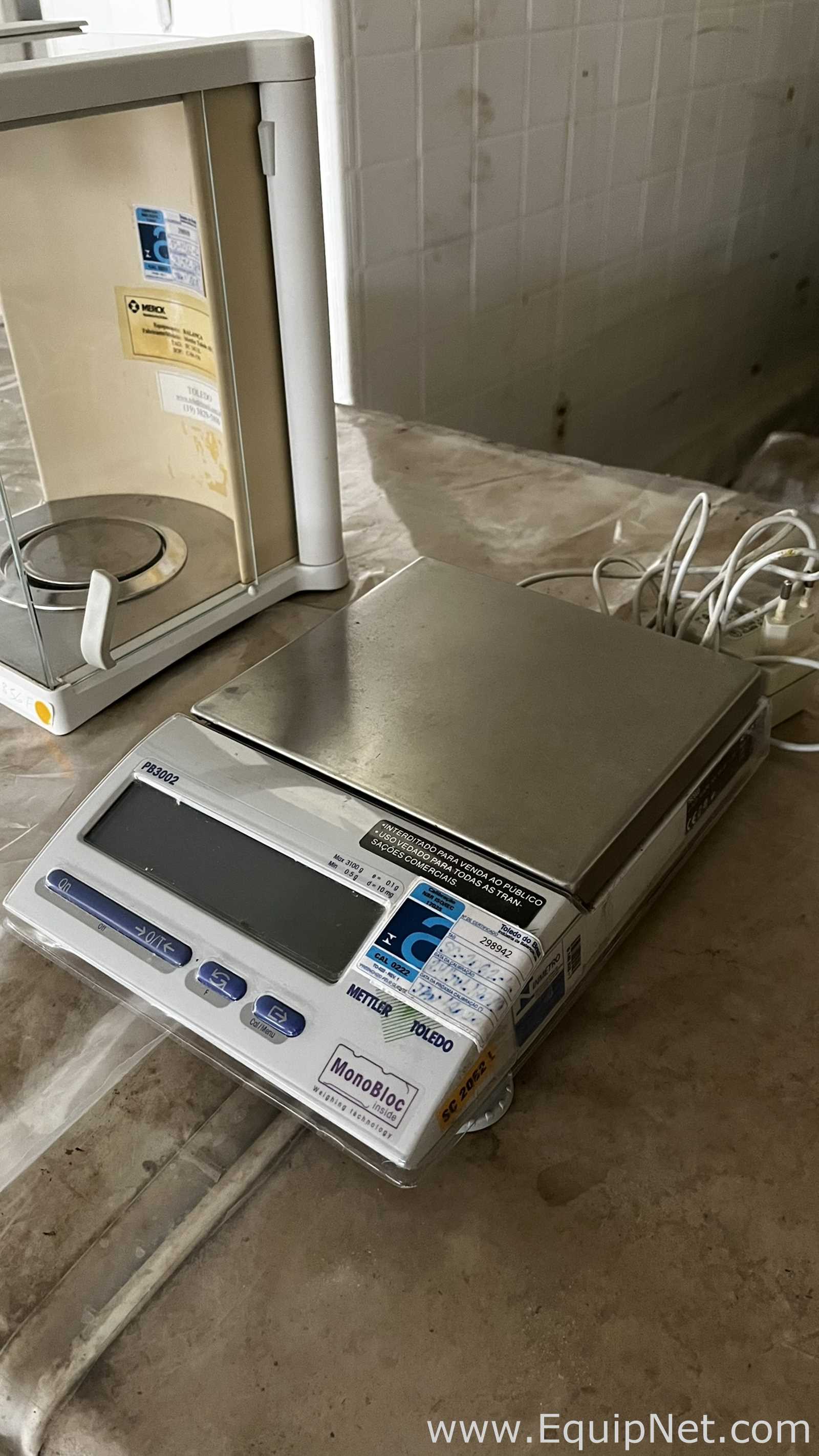 Conjunto de Balanças Semi-Analíticas Mettler Toledo