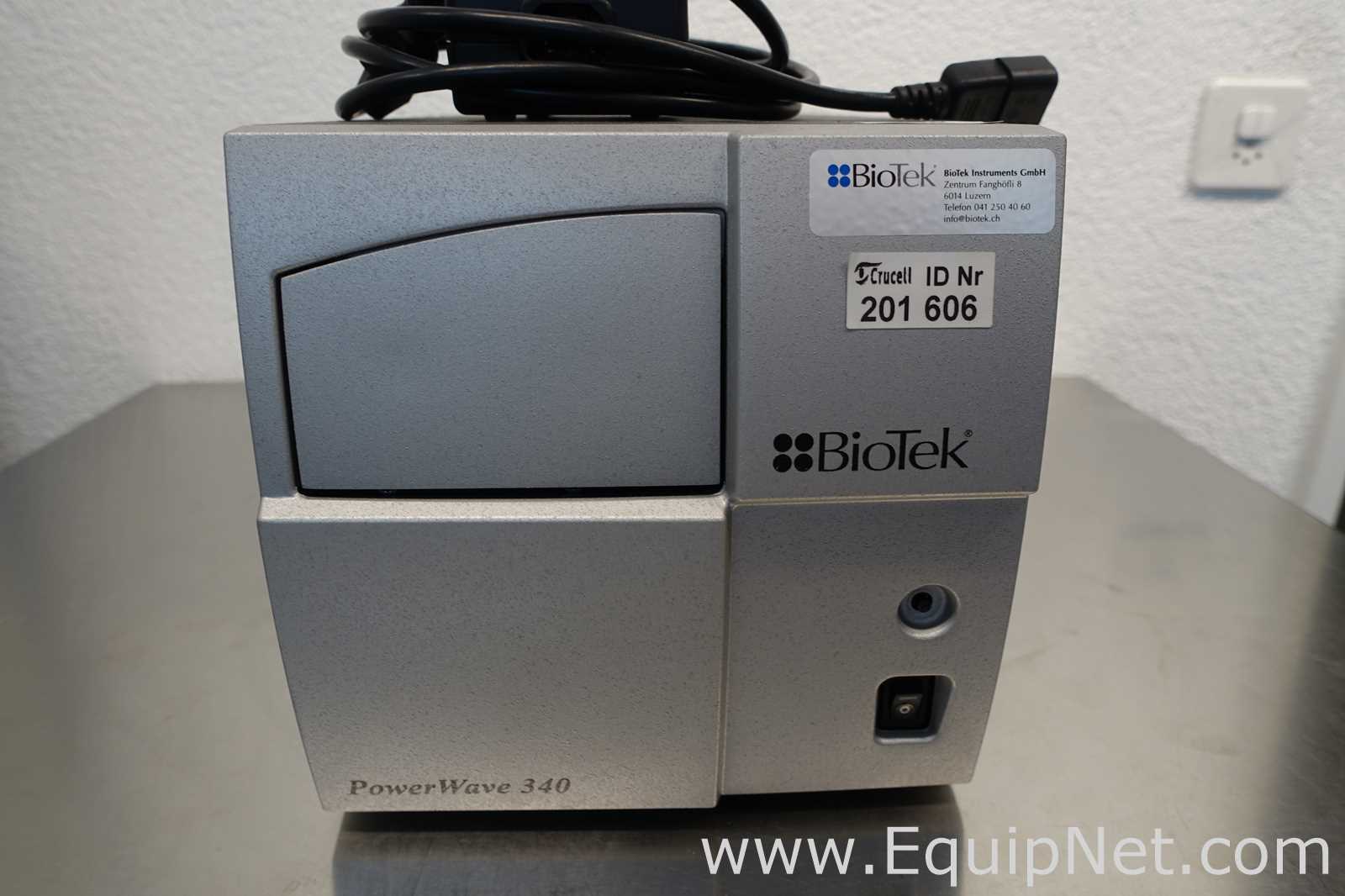 BioTek PowerWave 340 Spectrophotometer with Powerpack