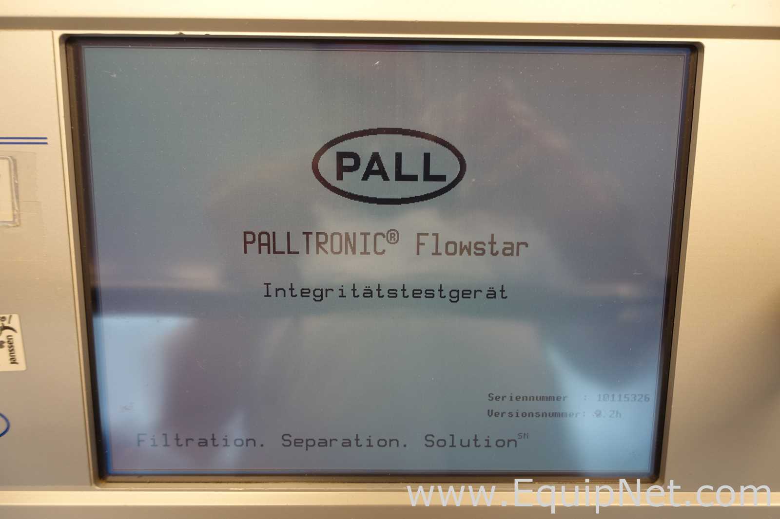 Verificador de Integridad PALL  Palltronic Flowstar FFS02