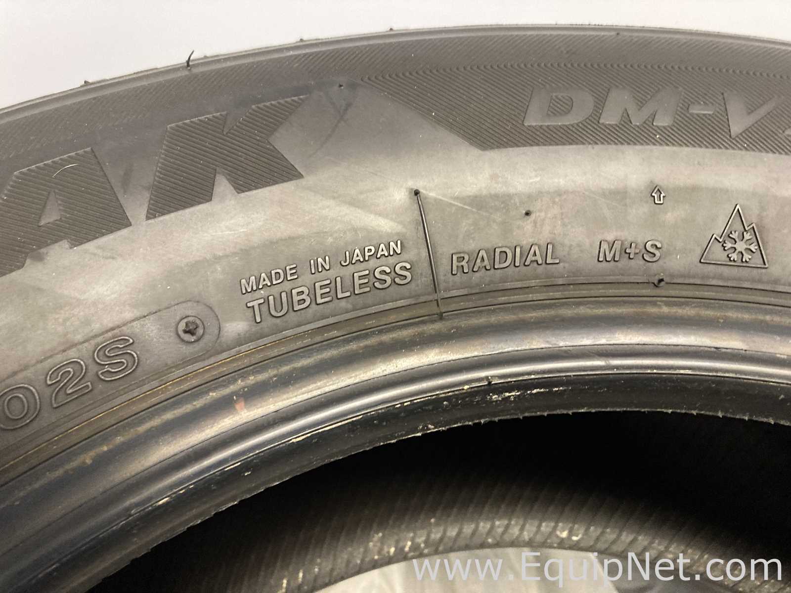 Lot of 4 Unused Bridgestone Blizzak DMV2Z Winter Tires