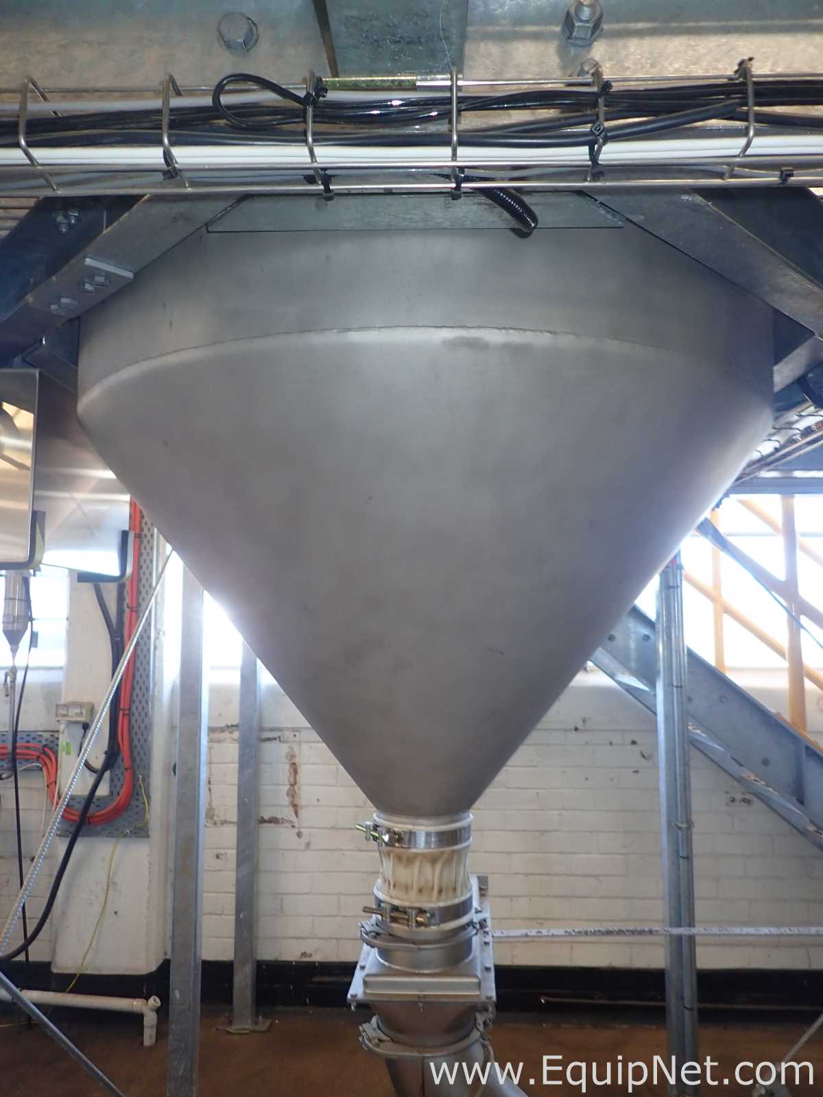 800 kg Stainless Steel Coffee Hopper No1 with Load Cells