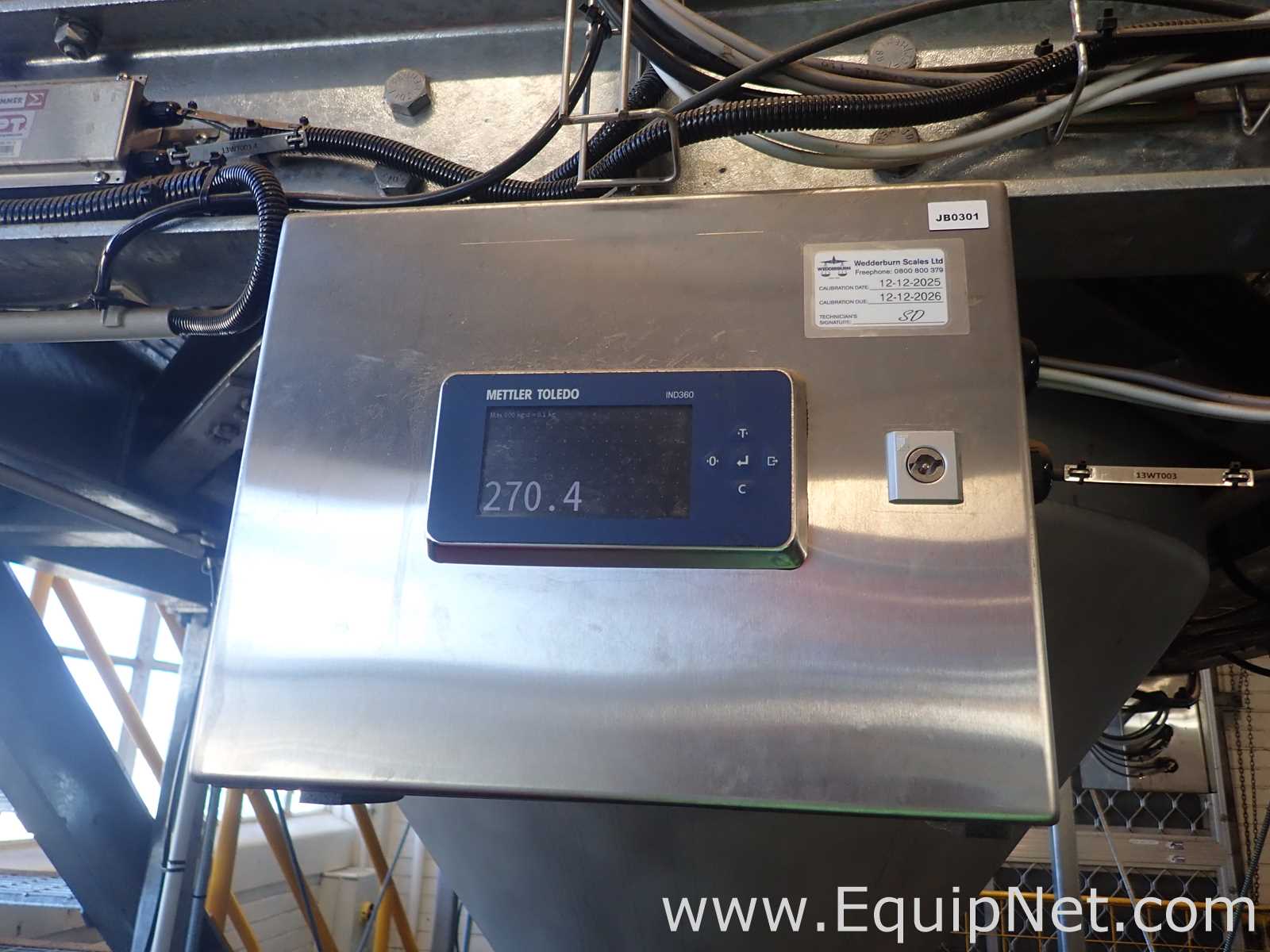 800 kg Stainless Steel Coffee Hopper No1 with Load Cells