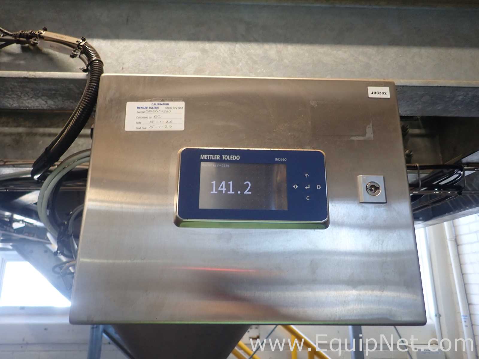 800 kg Stainless Steel Coffee Hopper No2 with Load Cells