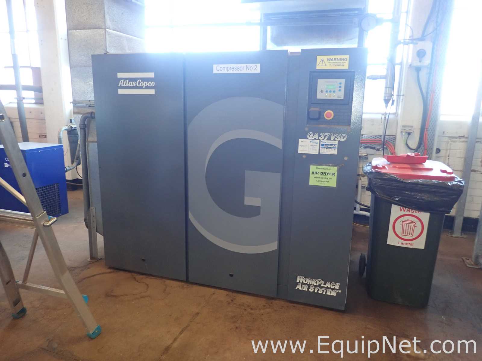 Atlas Copcp GA 37 VSD Air Compressor