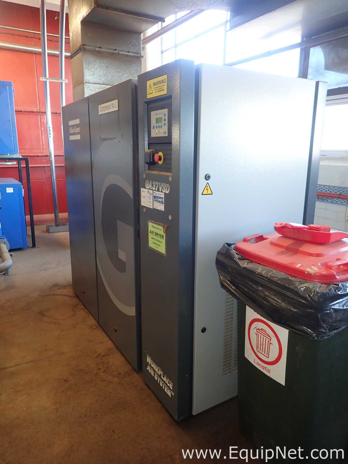 Atlas Copcp GA 37 VSD Air Compressor