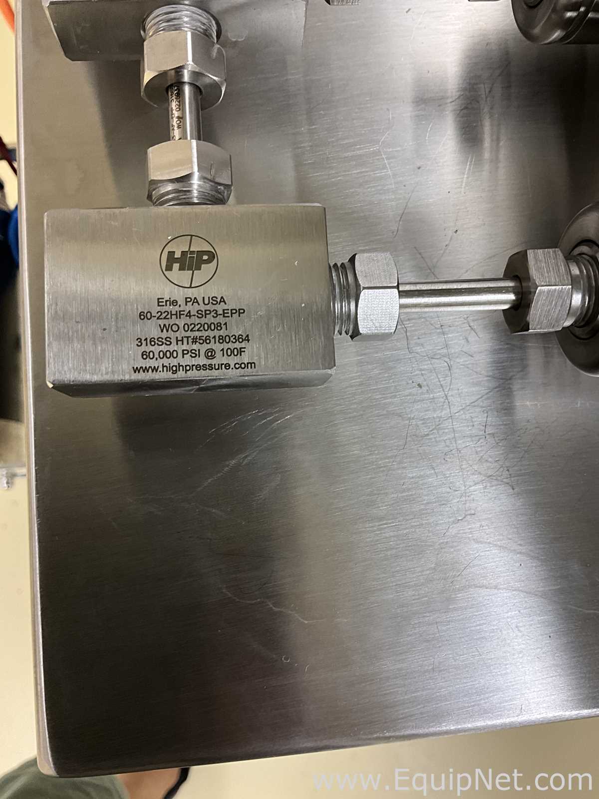 Microfluidics M110EH-30 Microfluidizer Processor Pilot Scale Homogenizer
