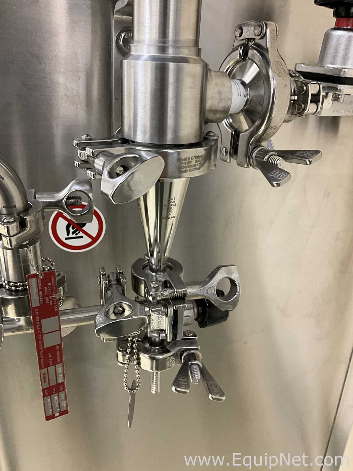 Microfluidics M110EH-30 Microfluidizer Processor Pilot Scale Homogenizer