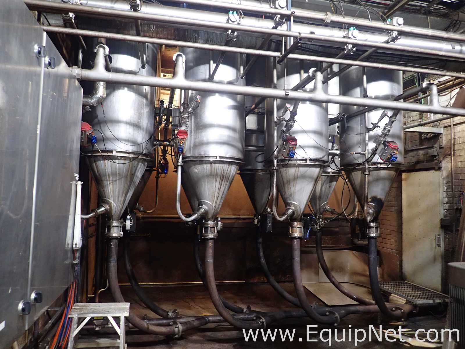 Lot of Eight Stainless Steel Coffee Extractors