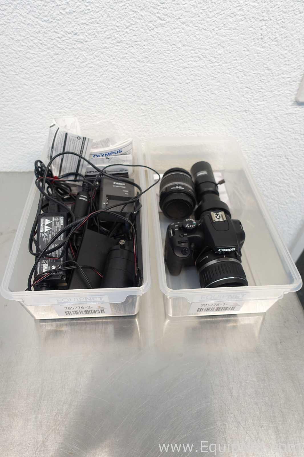 Canon EOS 1000D DS126191 Camera with Charger and Accessories