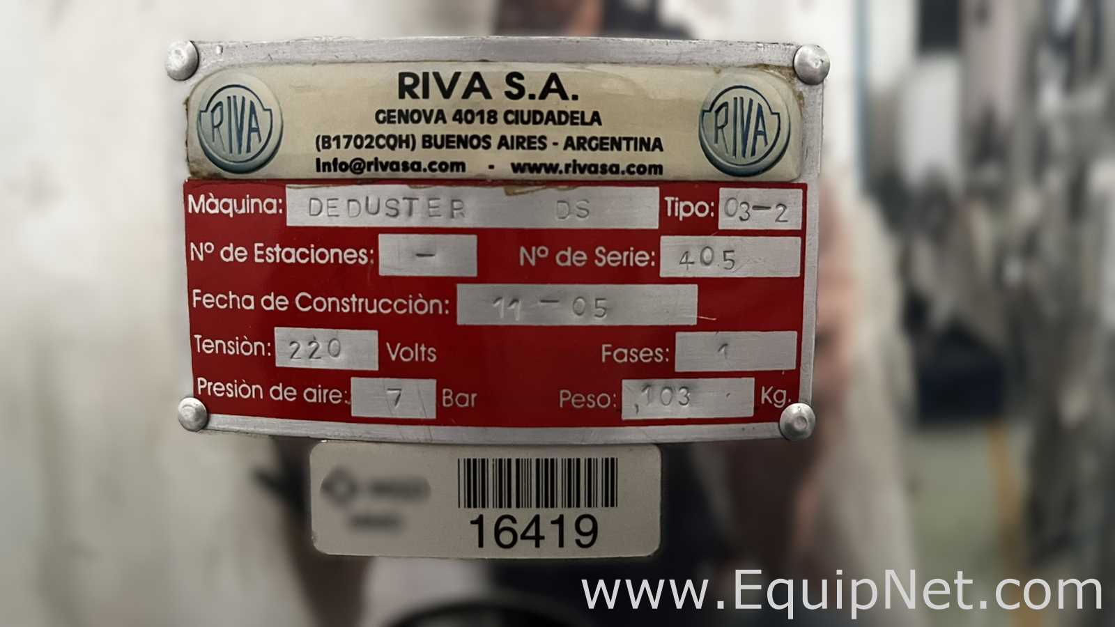 02 Desempoeirador de Comprimidos Riva DS 03-2