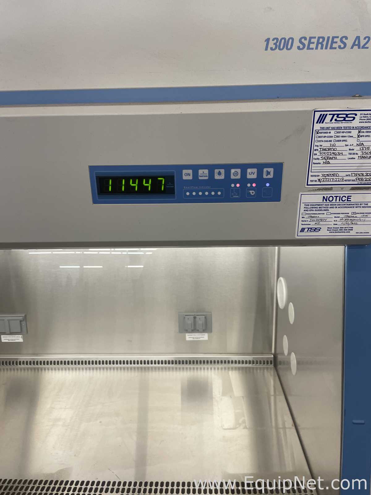 Thermo Scientific 1300 Series A2 Biological Safety Cabinet 4Ft with Stand