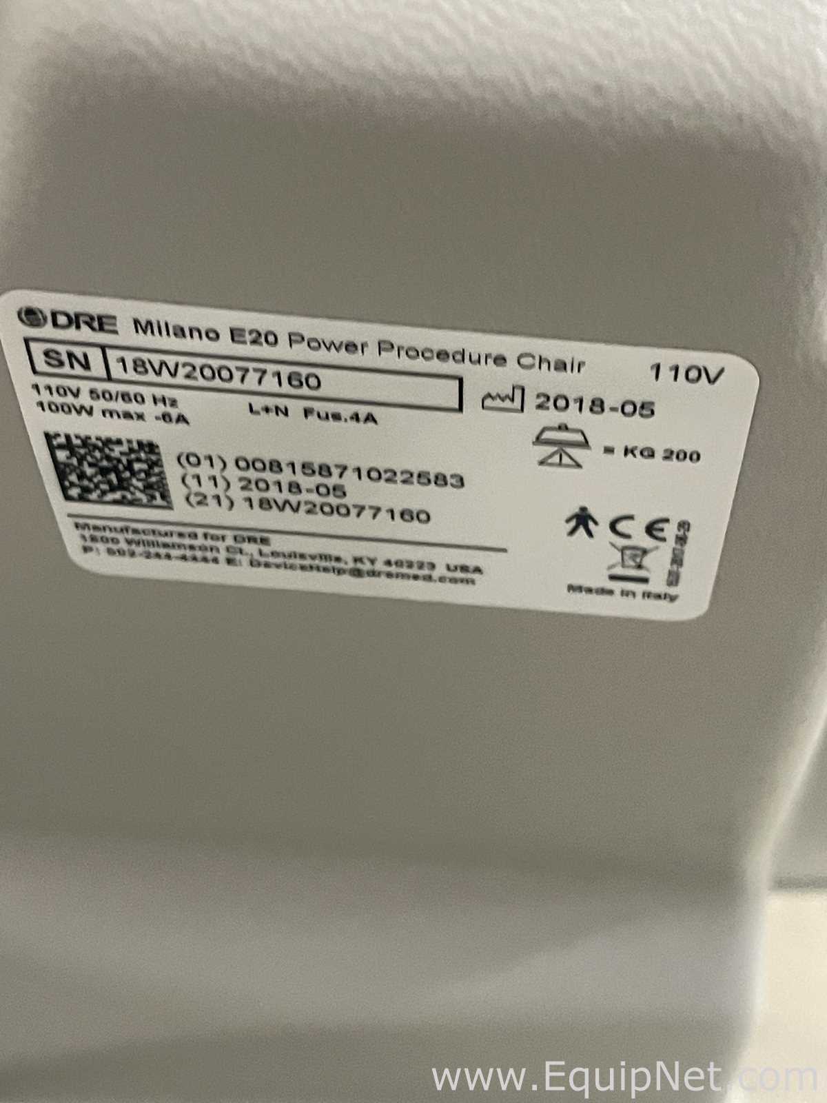 Dre Milano E20 Power Procedure Chair