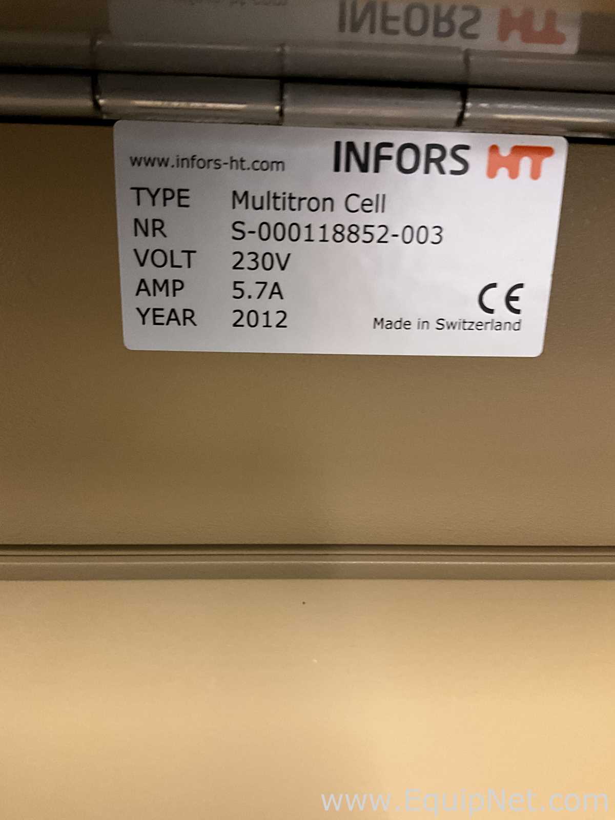 Unused Infors HT Multitron Cell Triple Stack Incubator Shakers