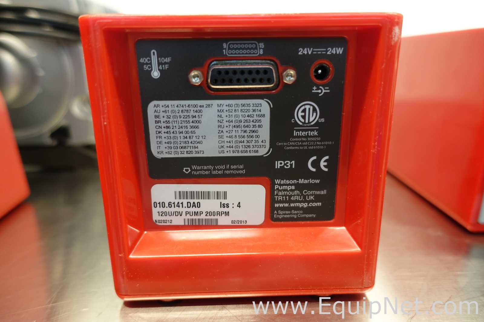 lote de  4 Bomba peristáltica Watson Marlow 120U/DV
