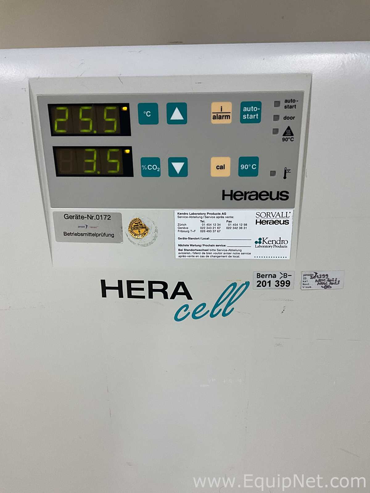 Kendro Laboratory Products Sorvall Heraeus HERAcell CO2 Incubator