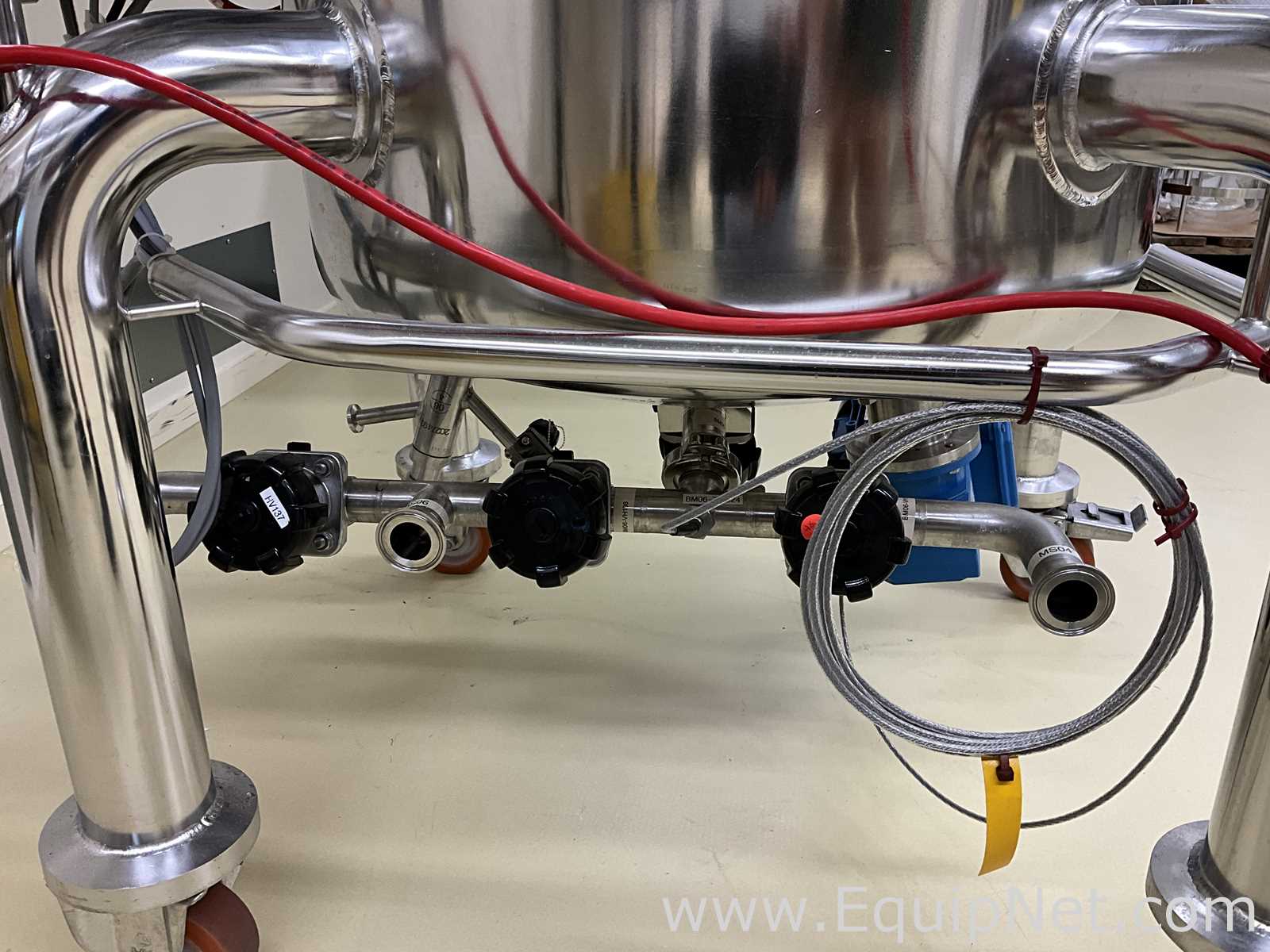 Zeta 200L Stainless Steel Jacketed Mixer