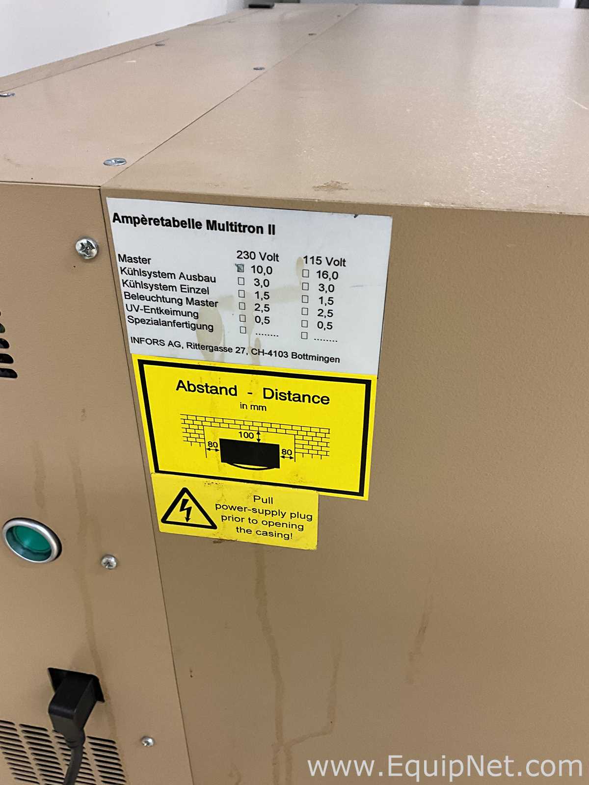 Incubadora Infors HT Multitron AJ118