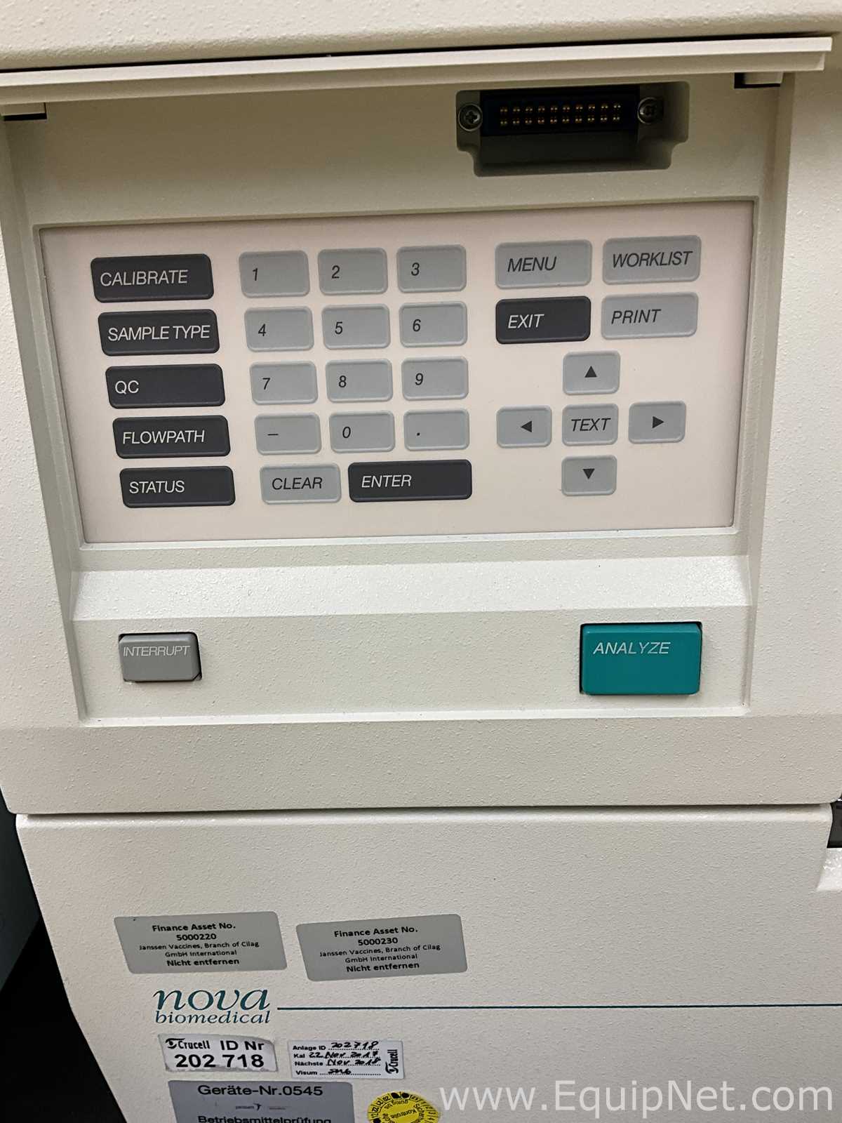 Nova Biomedical BioProfile 400 Analyzer