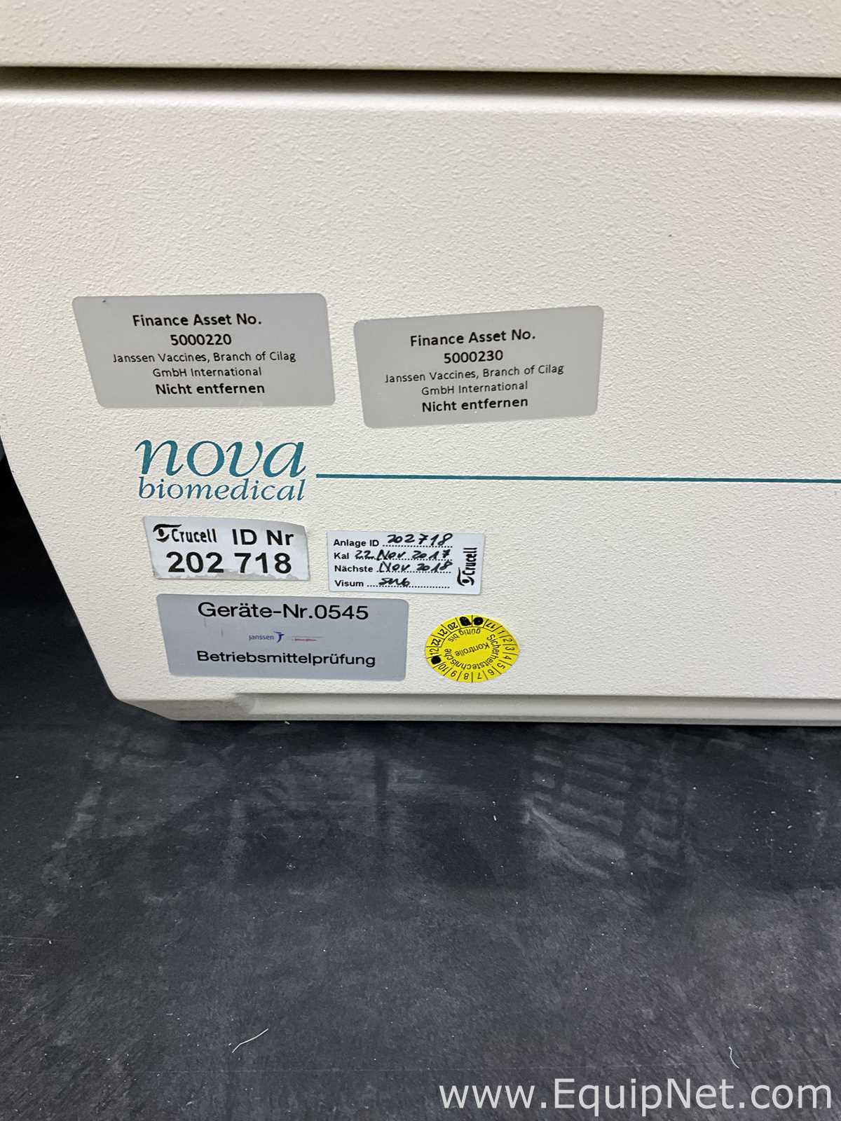 Nova Biomedical BioProfile 400 Analyzer