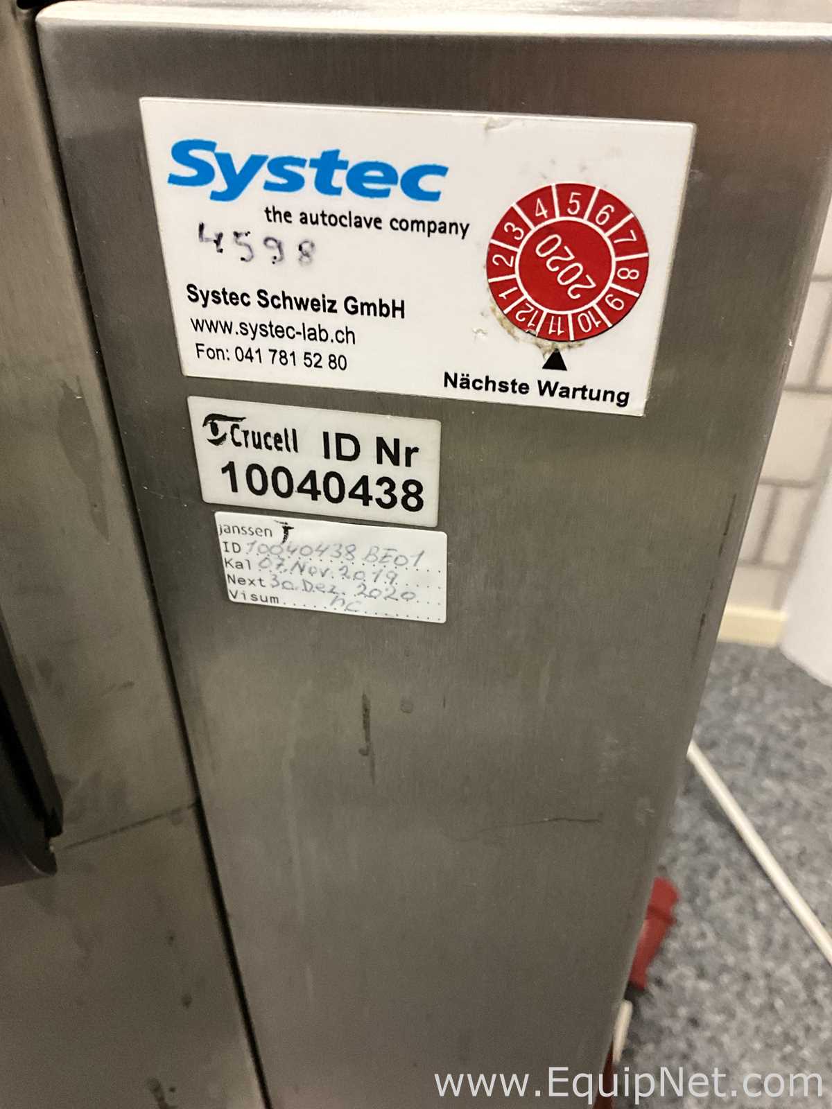 Sistema para Autoclaves Systec VX-150