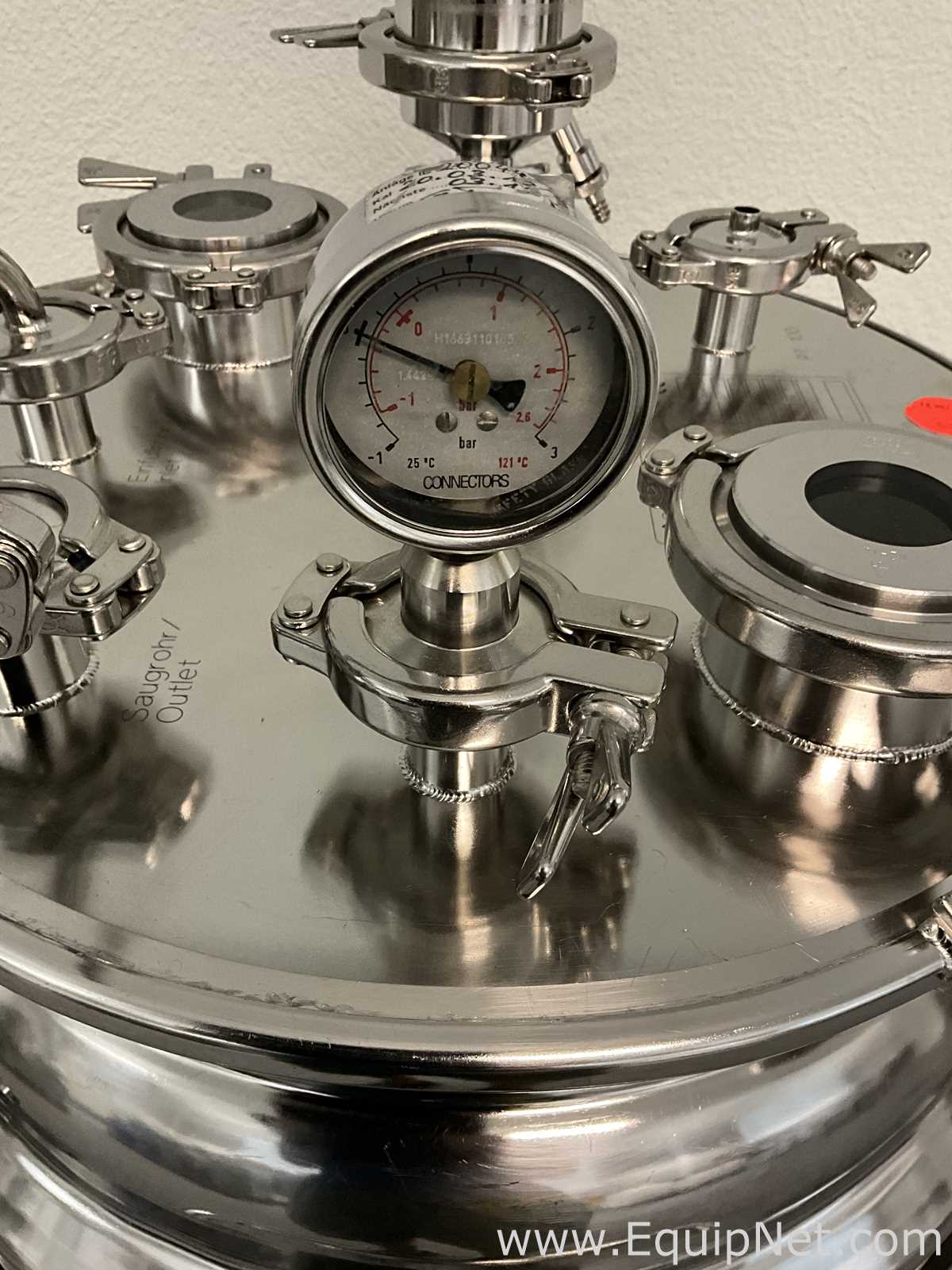 Tanque - Vaso de Pressão aço inox Connectors Verbindungstechnik AG 