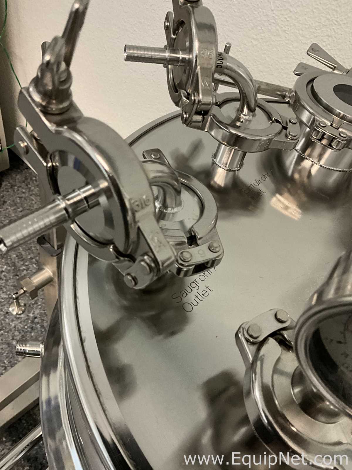 Tanque - Vaso de Pressão aço inox Connectors Verbindungstechnik AG 
