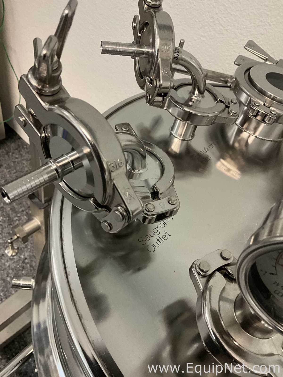 Tanque - Vaso de Pressão aço inox Connectors Verbindungstechnik AG 