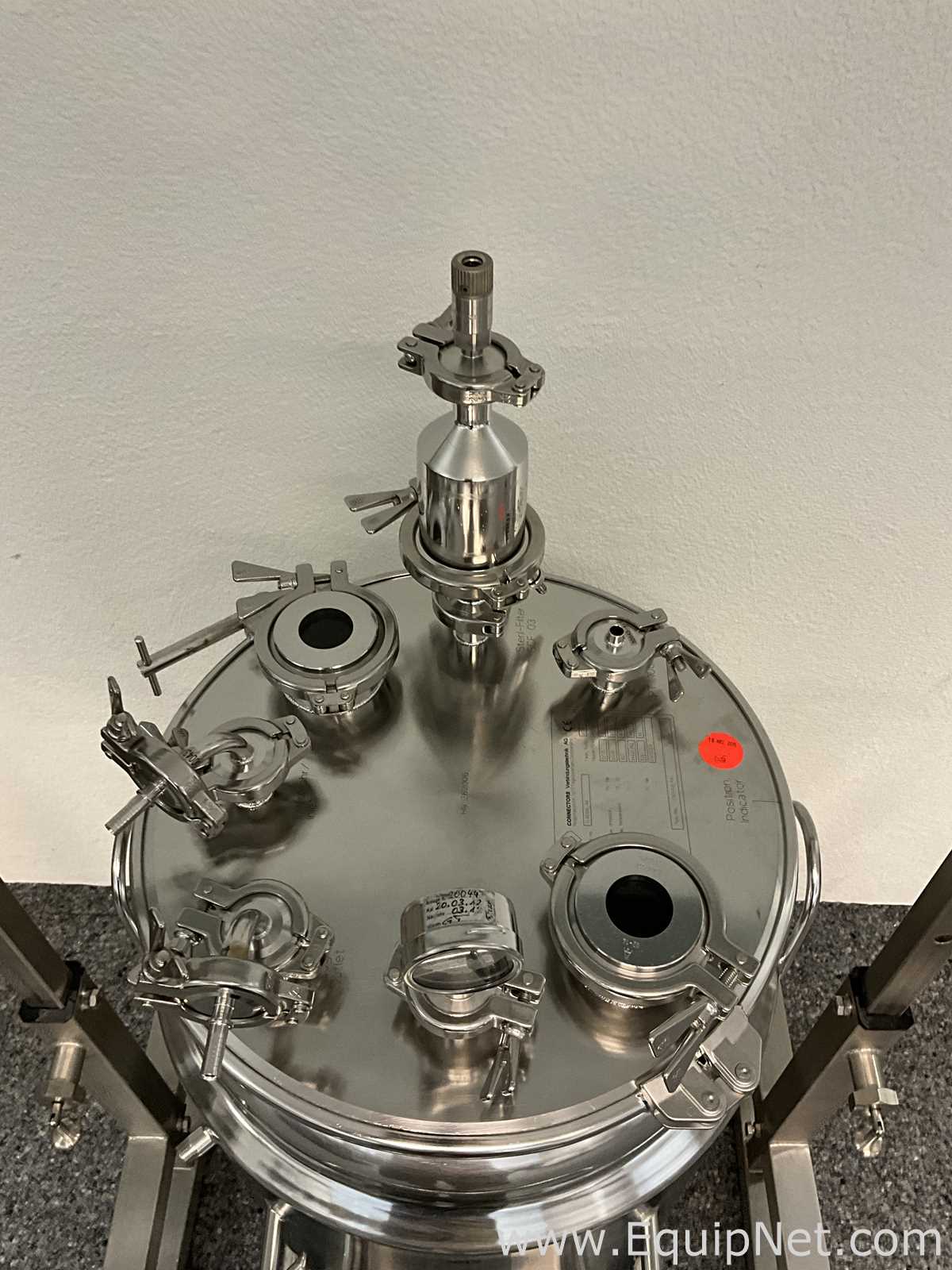 Tanque - Vaso de Pressão aço inox Connectors Verbindungstechnik AG 