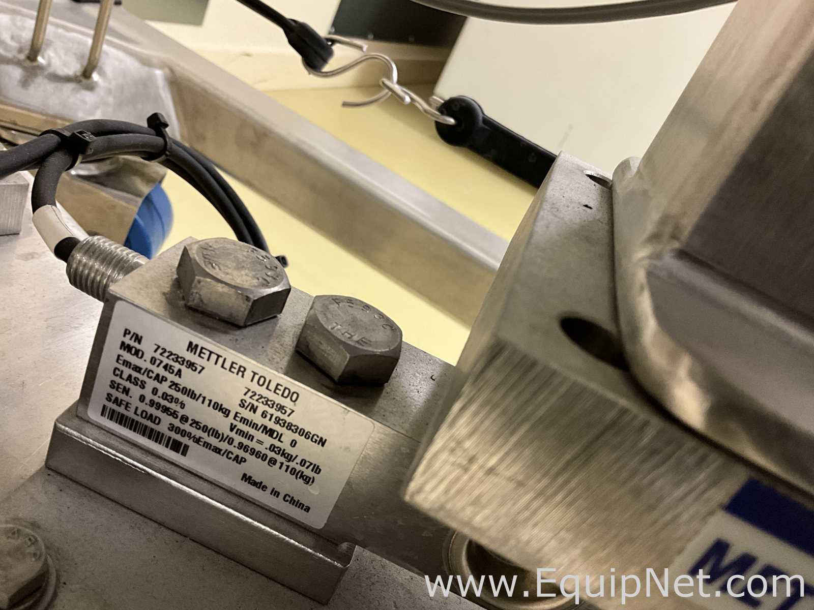 Thermo Scientific HyClone 50L Stainless Steel Single-Use Jacketed Bioreactor