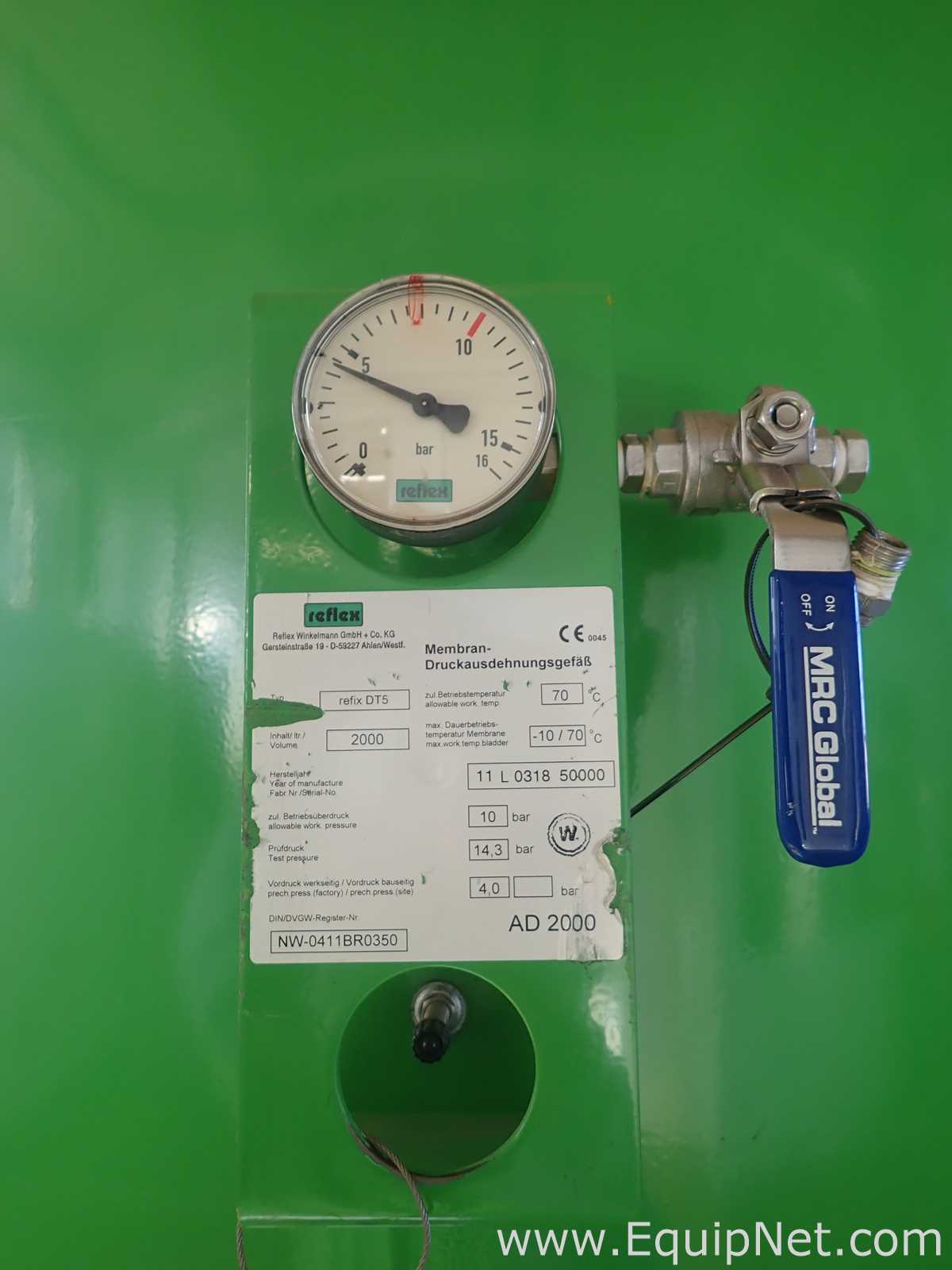 Emergency Water System - Refelx Refix DT5 Pressure Tank with Lowara 5SV09F015T Pump