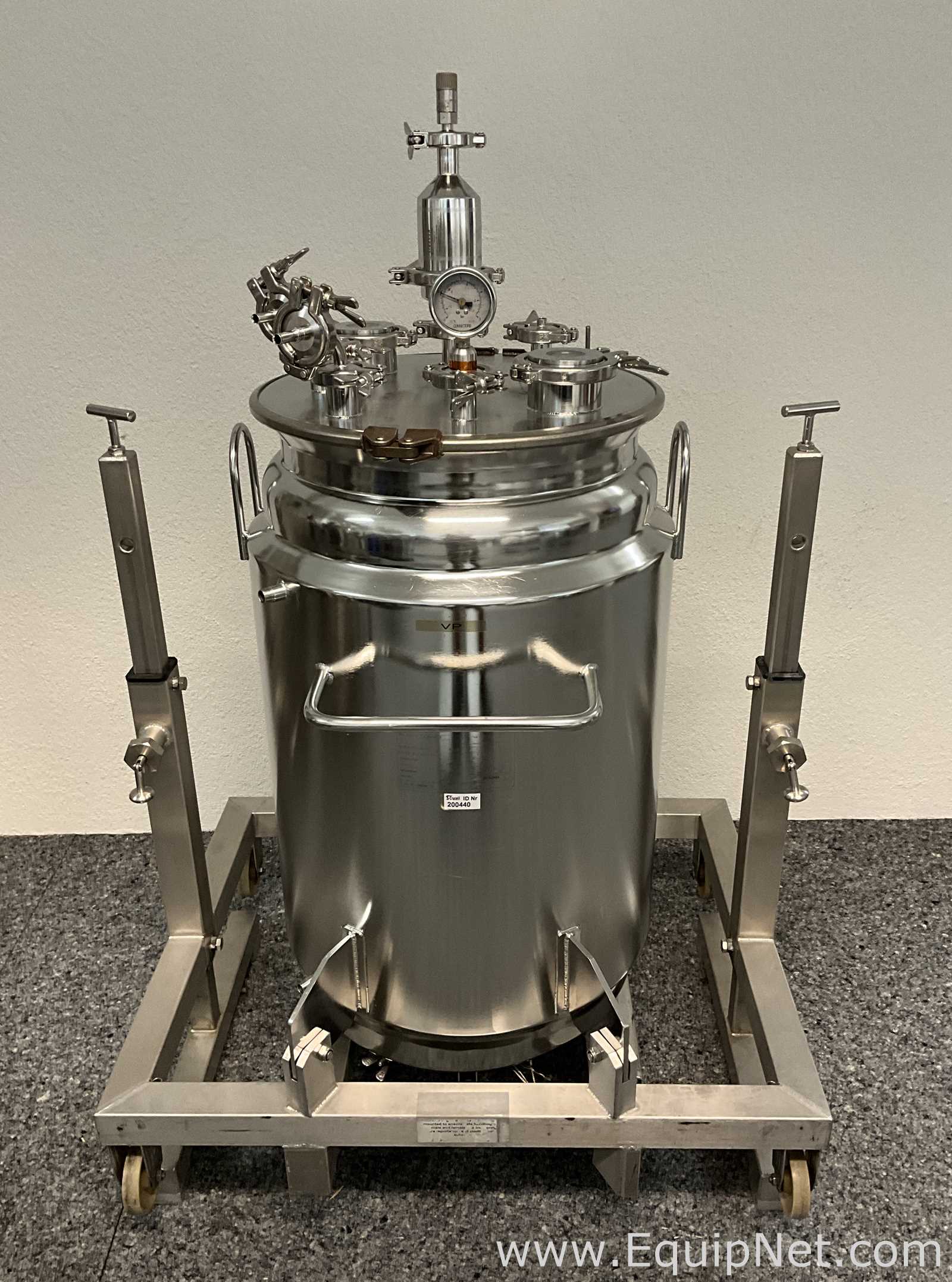 Tanque - Vaso de Pressão aço inox Connectors Verbindungstechnik AG 