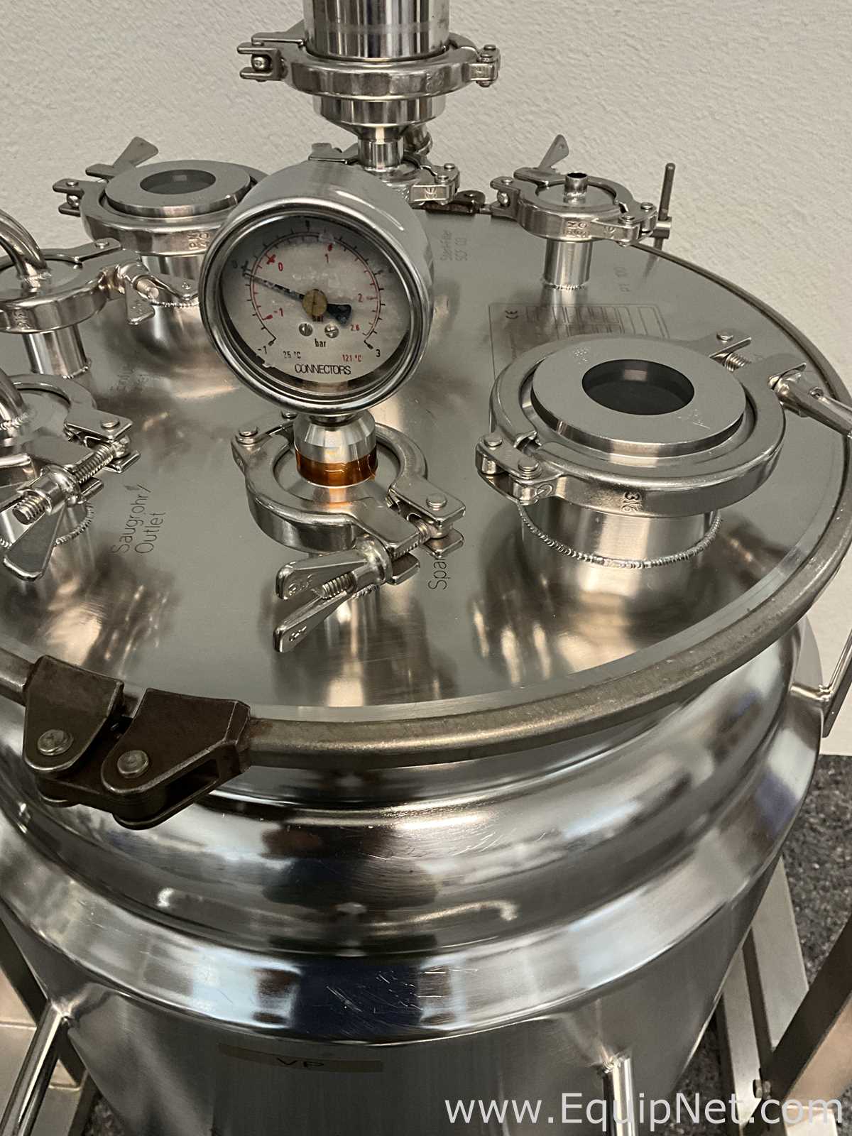 Tanque - Vaso de Pressão aço inox Connectors Verbindungstechnik AG 
