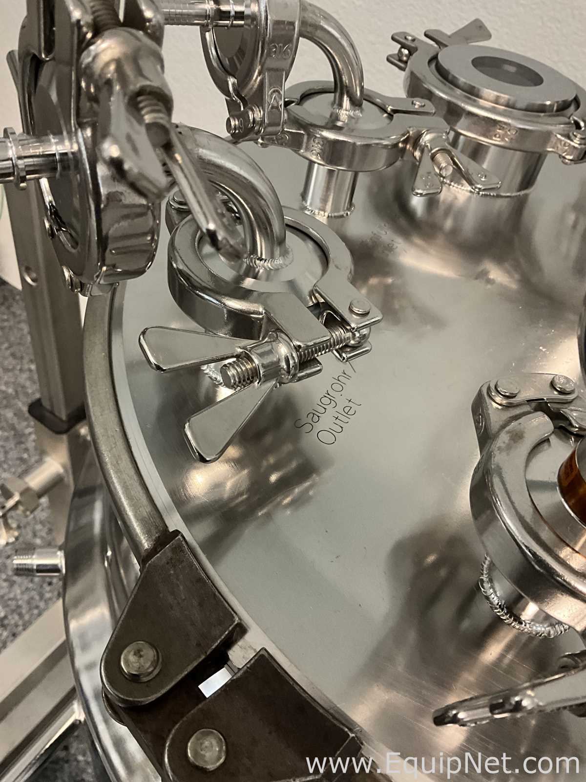 Tanque - Vaso de Pressão aço inox Connectors Verbindungstechnik AG 